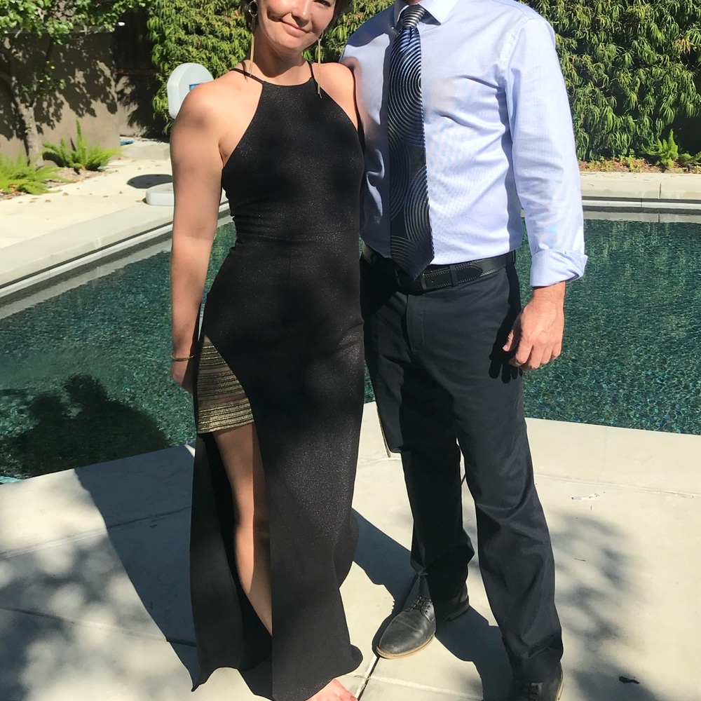 Sexy halter dress